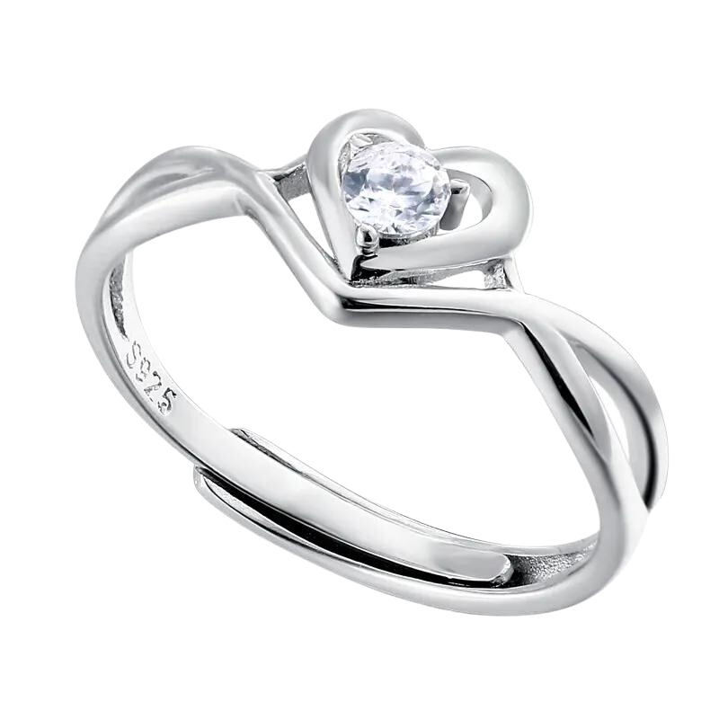 S925 Sterling Silver Character Ring