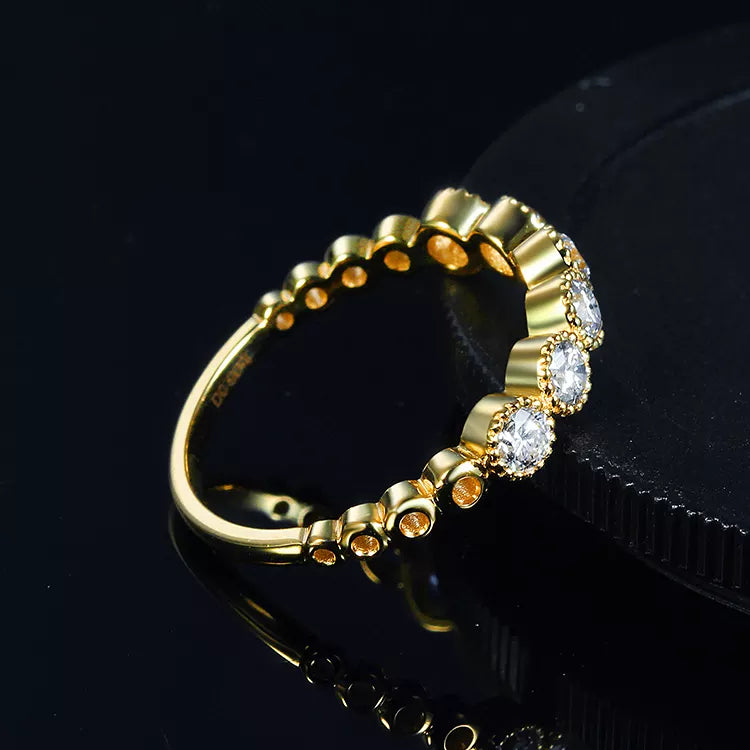 Lab Grown Diamond 18k Gold Ring
