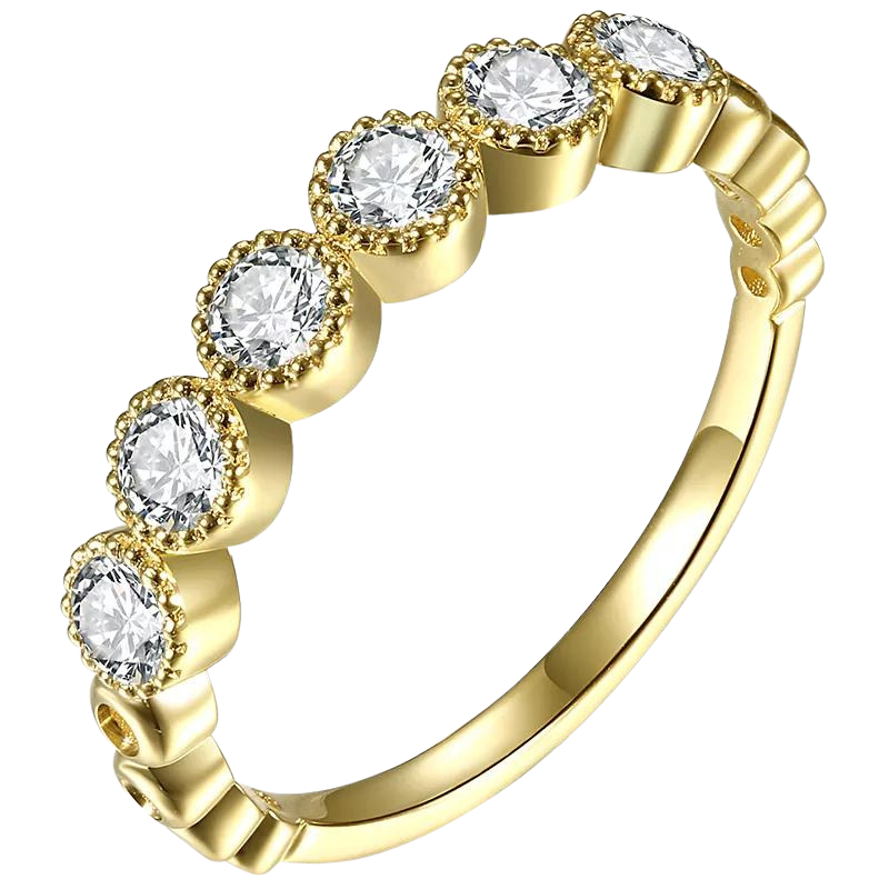 Lab Grown Diamond 18k Gold Ring