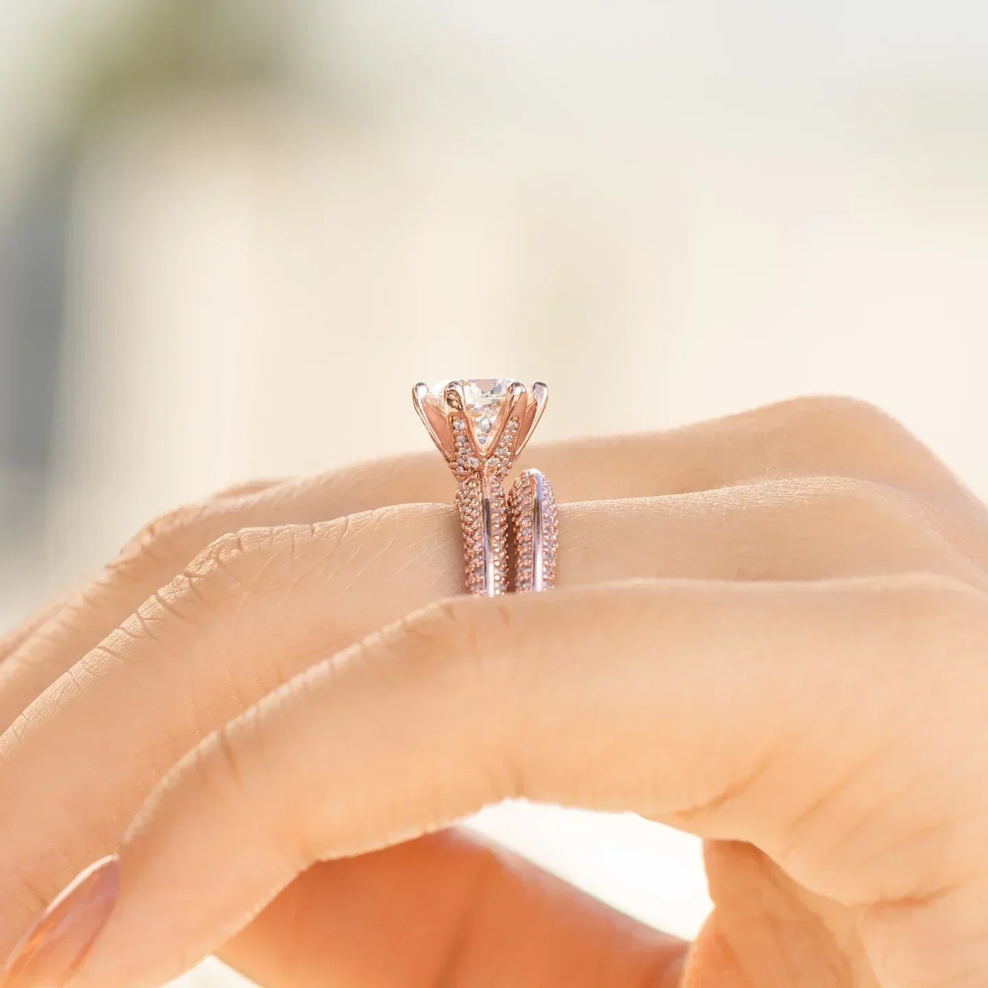 The Elizabeth - Rose Gold Set