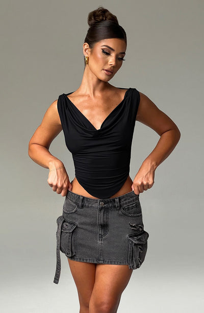Julia Top Black