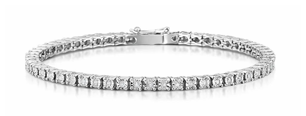 18k Gold Diamond Tennis Bracelet