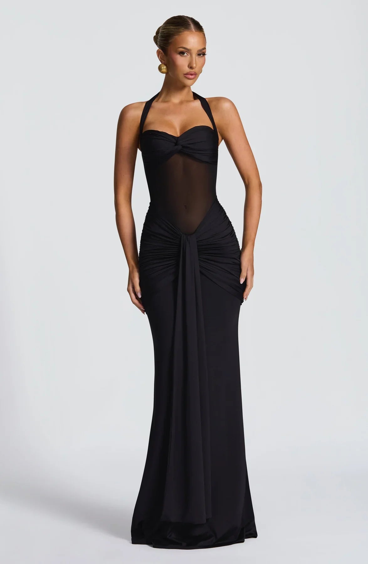 Selina Mesh Maxi Dress