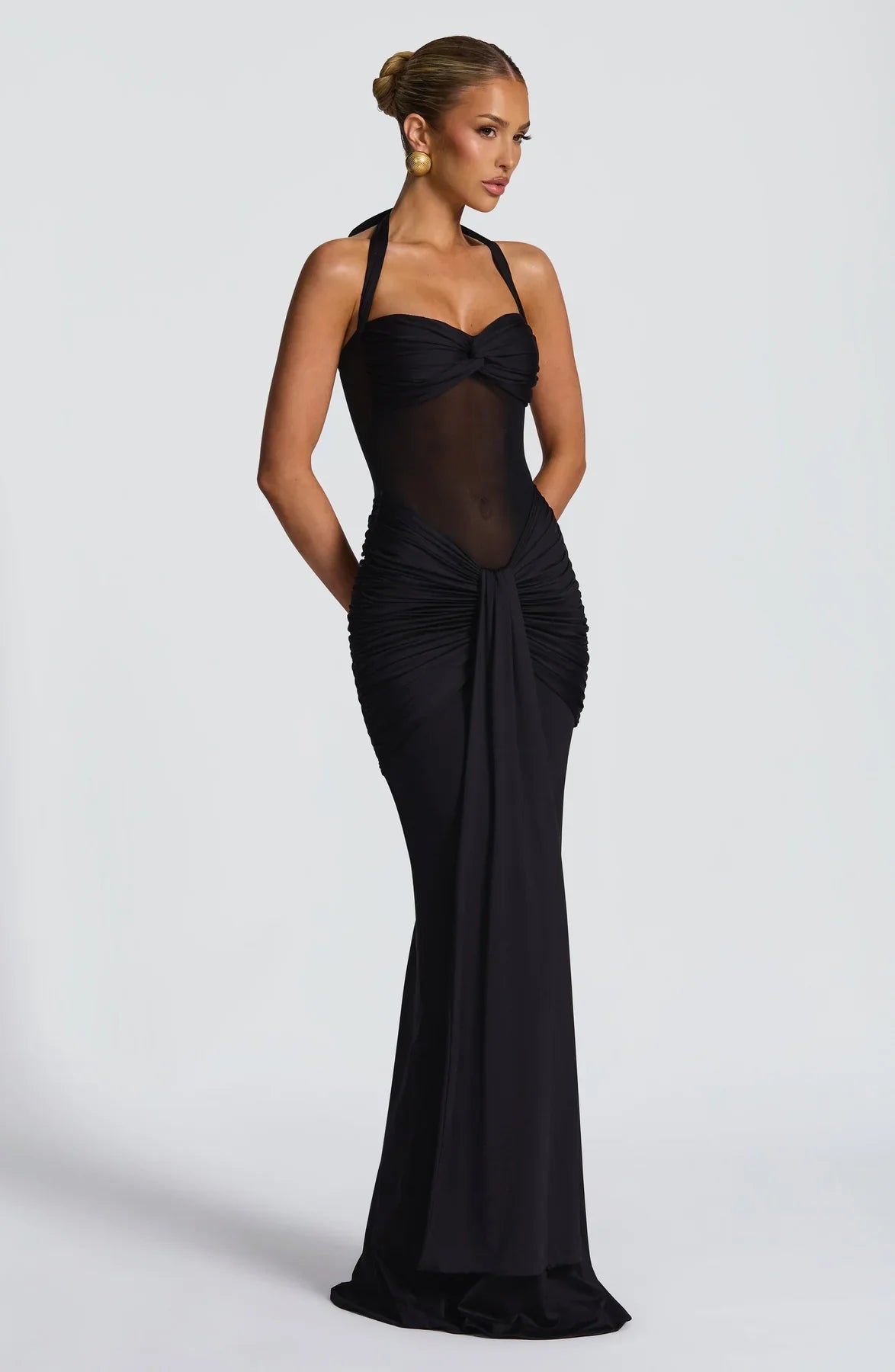 Selina Mesh Maxi Dress