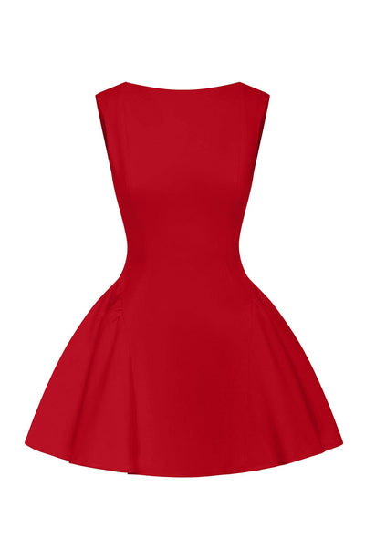 Michelle Mini Dress - Red